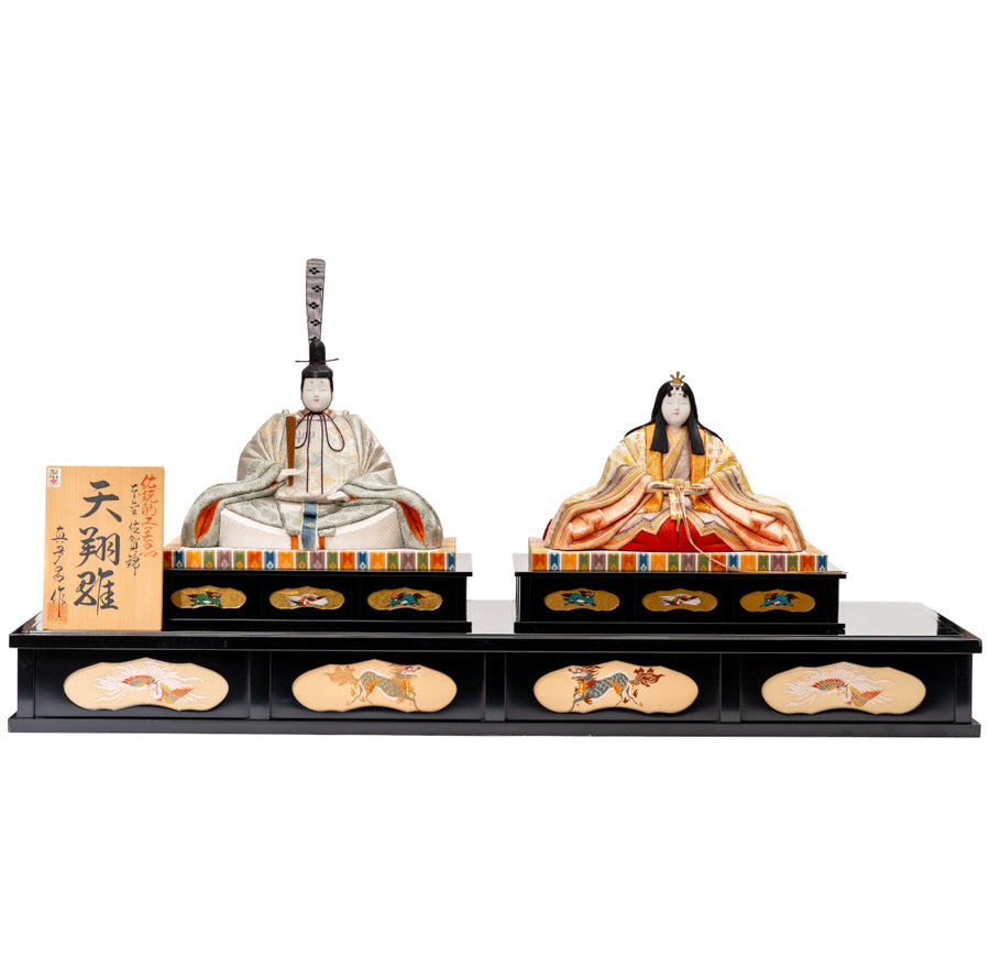 お雛様セット 天翔雛
本金佐賀錦衣裳