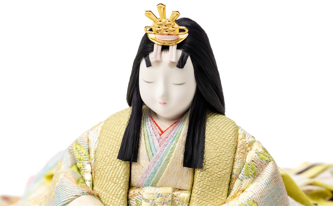 藤花 正絹 お雛様