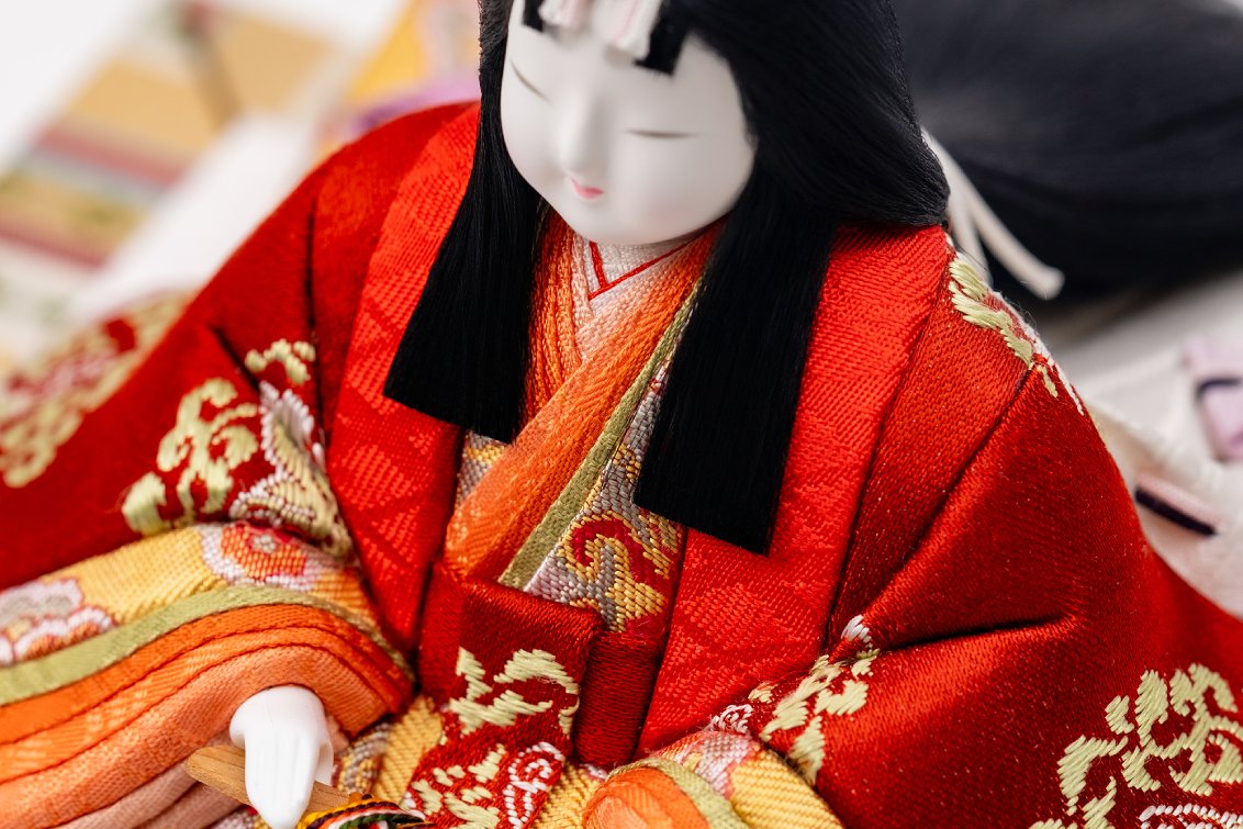 お雛様セット 有職雛
正絹衣裳
