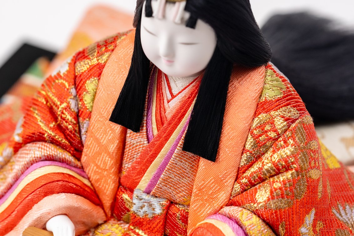 お雛様セット 慶寿雛
本金衣裳