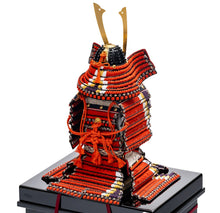 一冑作 沢瀉威 鎧 4分の1
