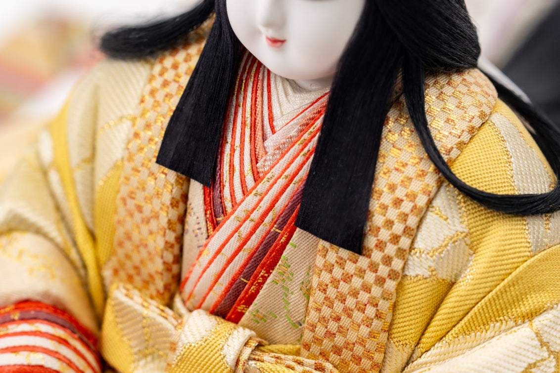 お雛様セット 麗鳳雛
帯地衣裳