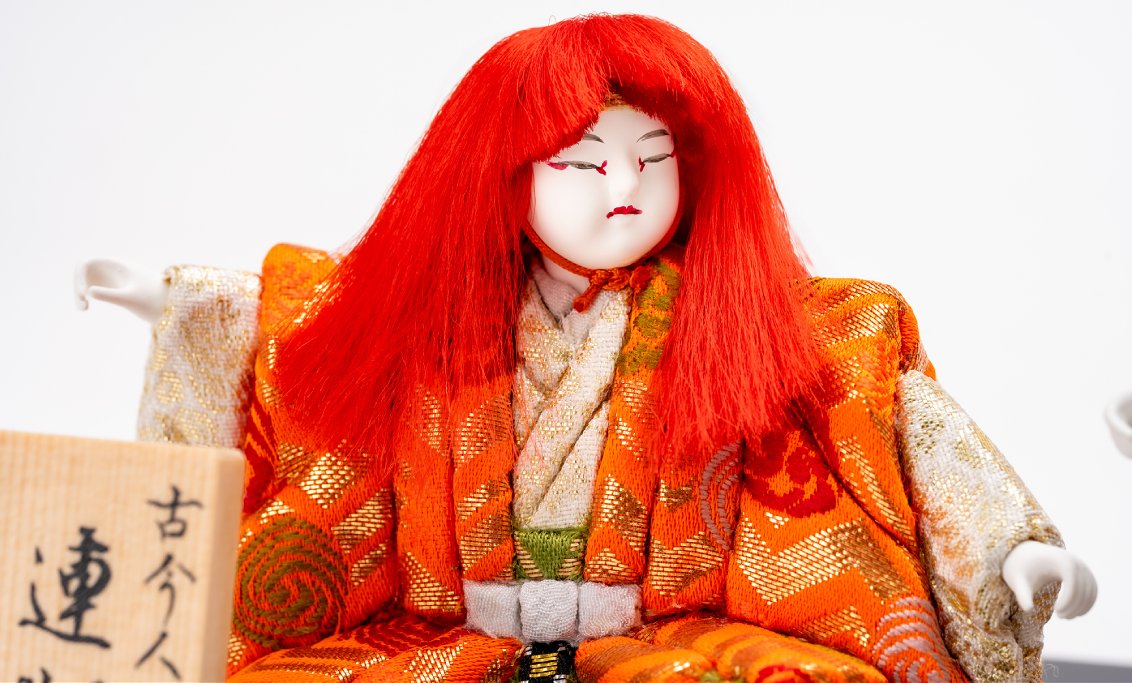 日本人形 連獅子