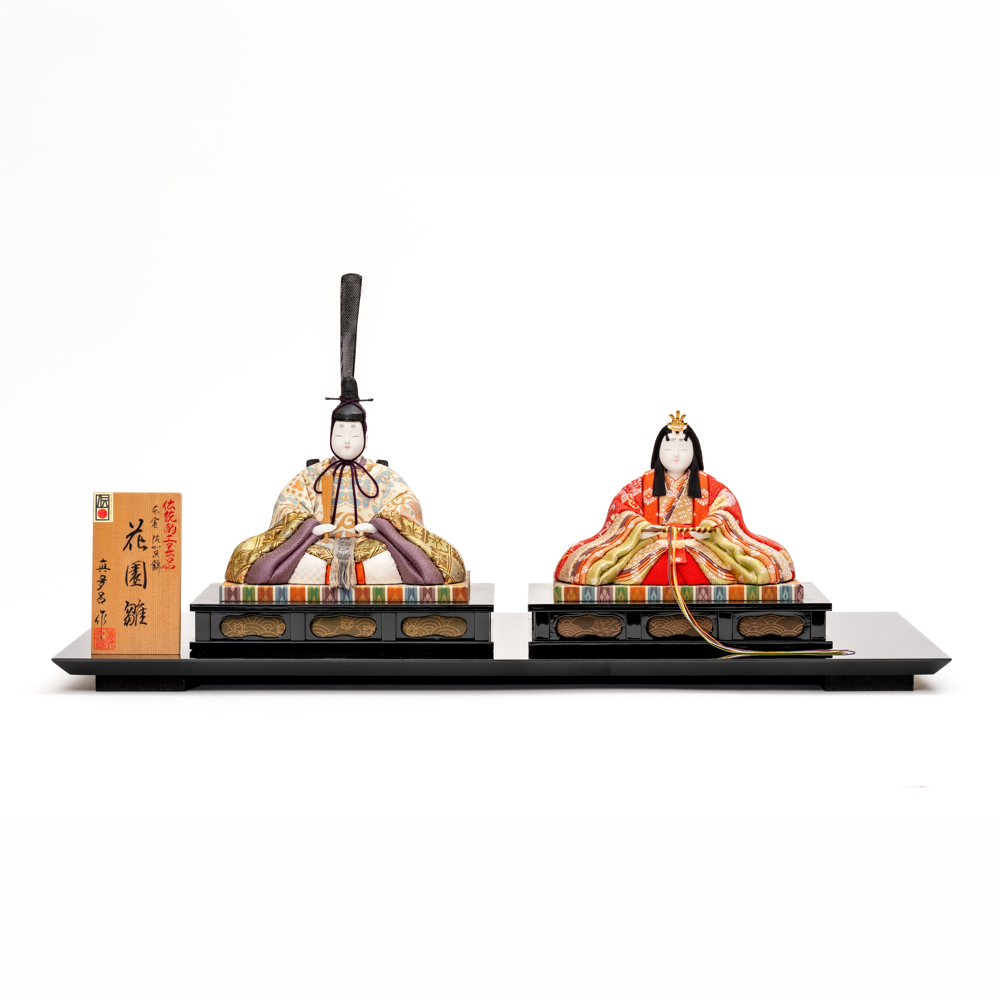 お雛様セット 有職雛正絹衣裳
